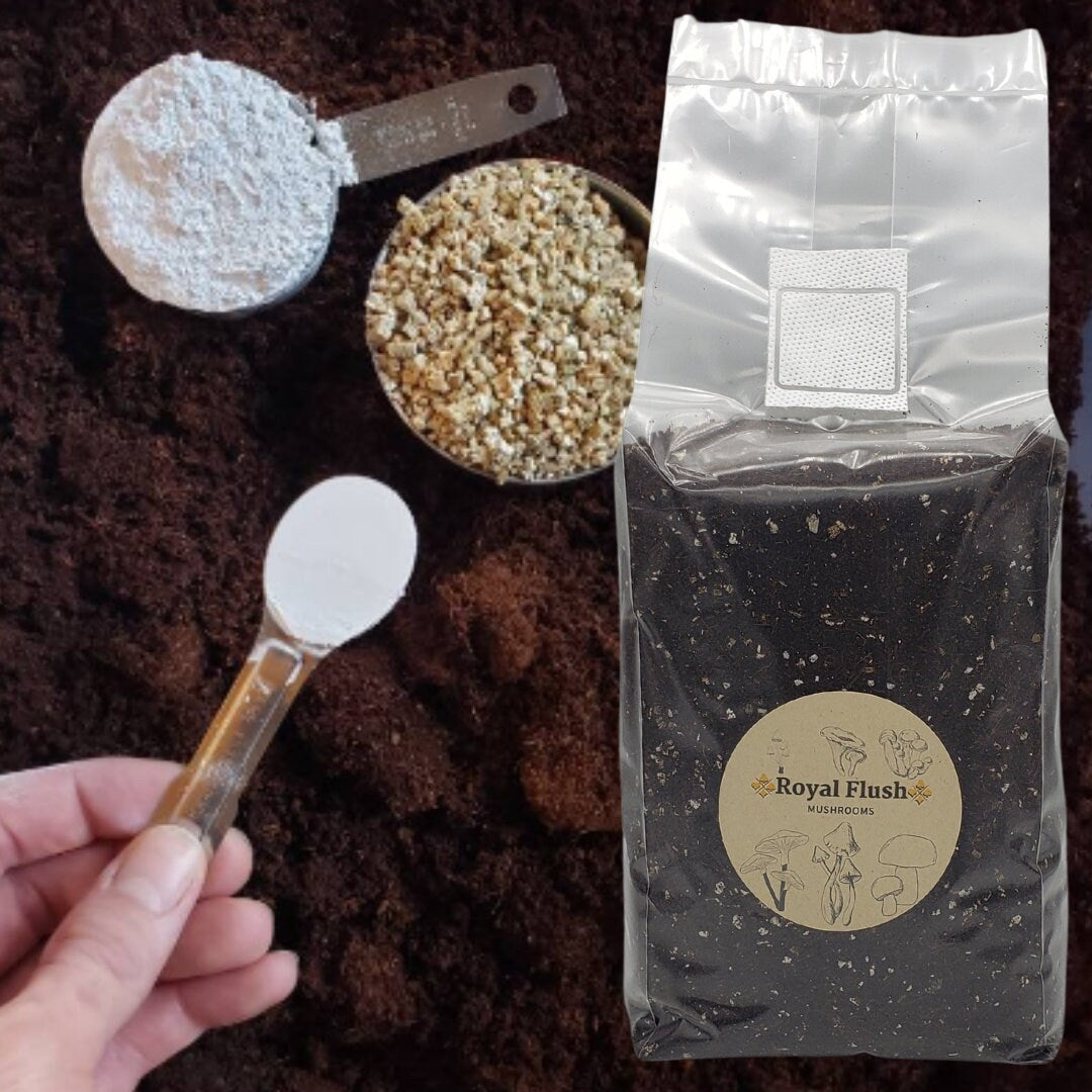Bulk Substrate For Tub Growing - Horse Manure, Coco Coir, Vermiculite and Gypsum