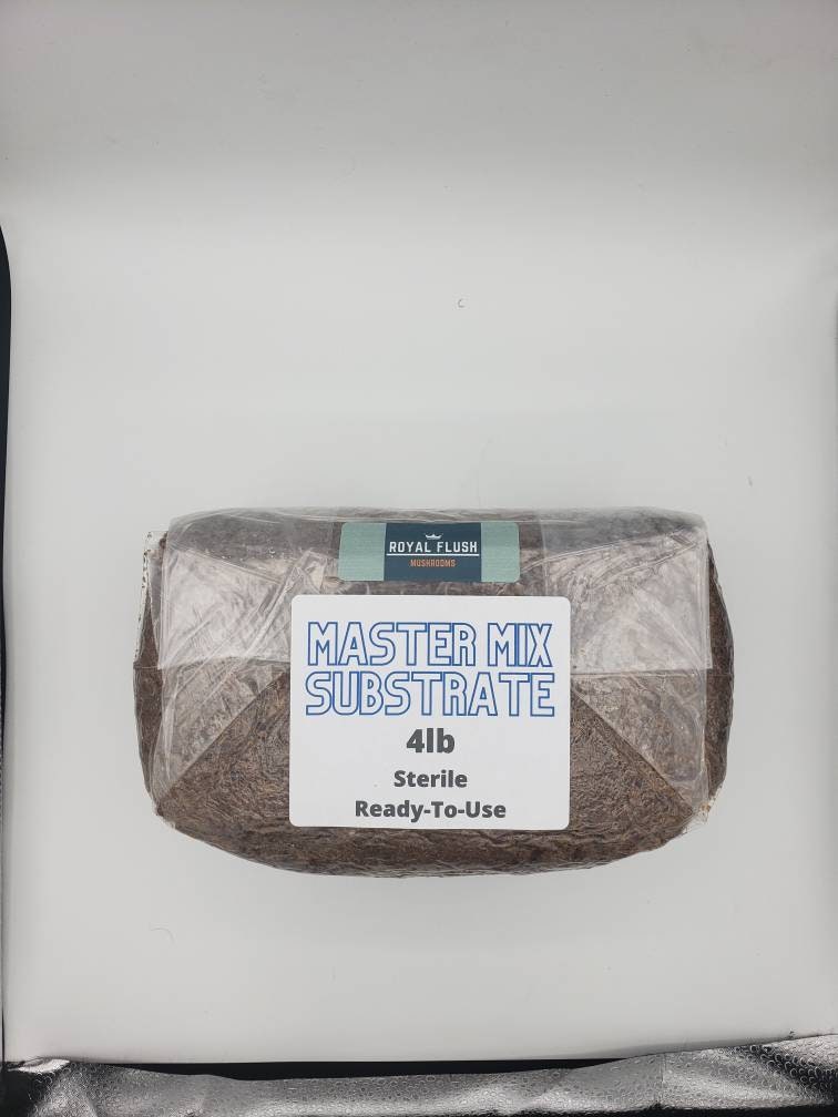 Master's Mix Substrate -Sterile, Hydrated, Ready-to-use (In 14A Mushroom Grow Bag)