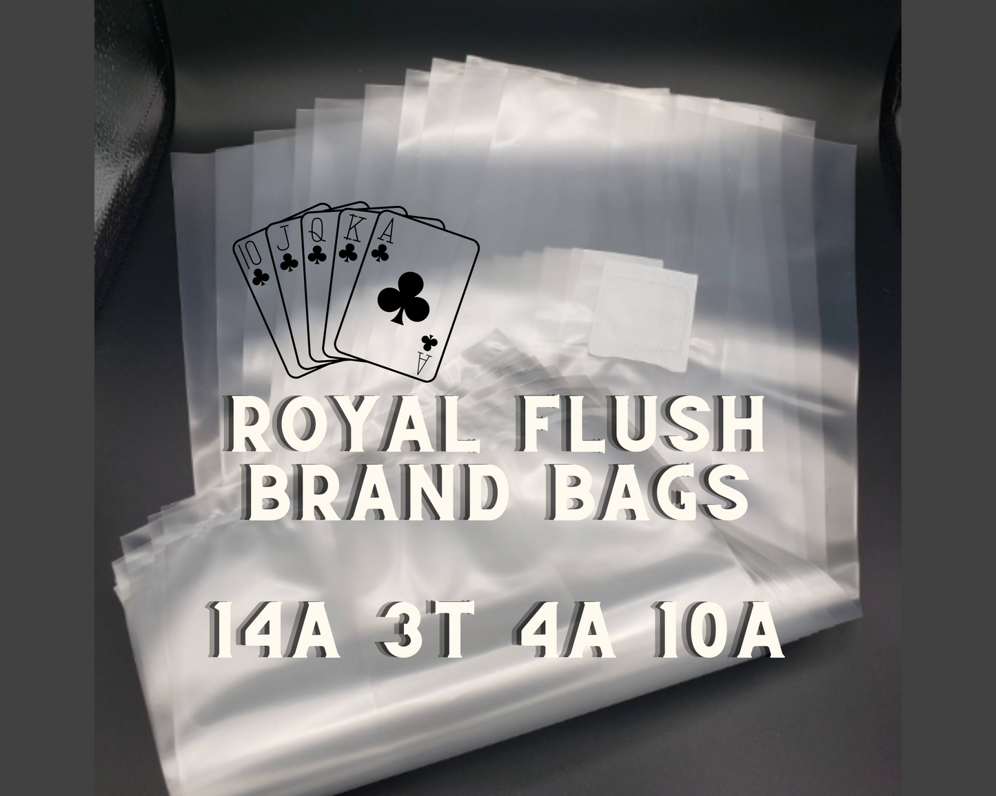 Mushroom Grow Bags - Royal Flush Brand (10pcs.)  (4 sizes)