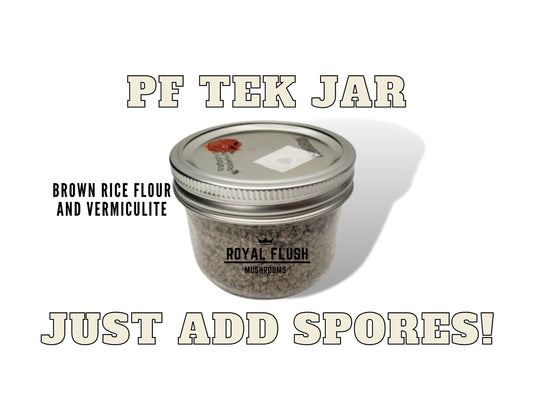 PF Tek Jar with Injection Port and Air Filter