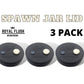 Spawn Jar Lid 3 Pack - Autoclavable
