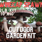 Winecap Garden Grow Kit - 2lb - Easy Outdoor Mushrooms